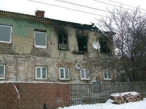 Пожар в Новочеркасске – квартиры залиты водой