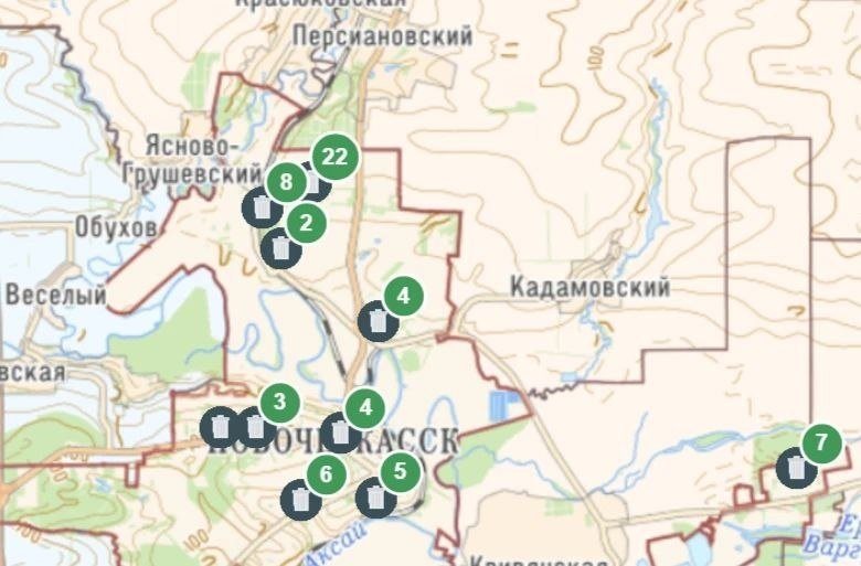 В Новочеркасске наводят порядок с вывозом крупногабаритного мусора