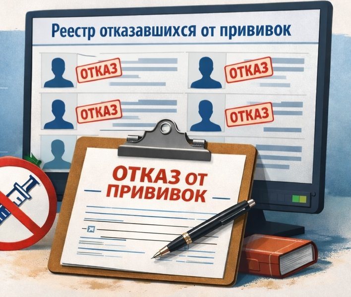 Минздрав предложил создать реестр граждан, отказавшихся от прививок