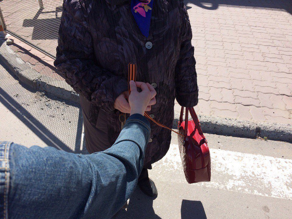 Акция «Георгиевская лента» в Новочеркасске!