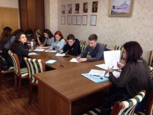 «Парламентский тренинг» Молодежного парламента!