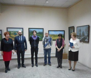 Молодой ростовский художник показывает новочеркасцам «Родные просторы»