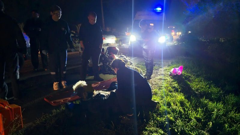 Мотоциклист и его 17-летняя пассажирка пострадали в ДТП на трассе Новочеркасск — Кривянская