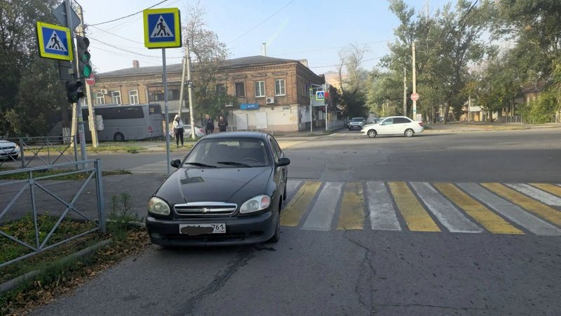 ДТП на перекрёстке улиц Пушкинской и Комитетской в Новочеркасске