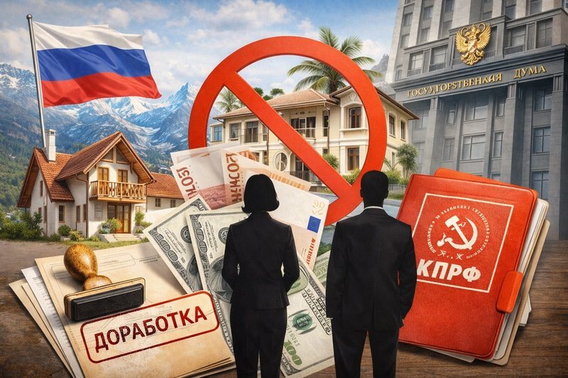 Правительство отклонило законопроект о запрете зарубежной недвижимости для чиновников