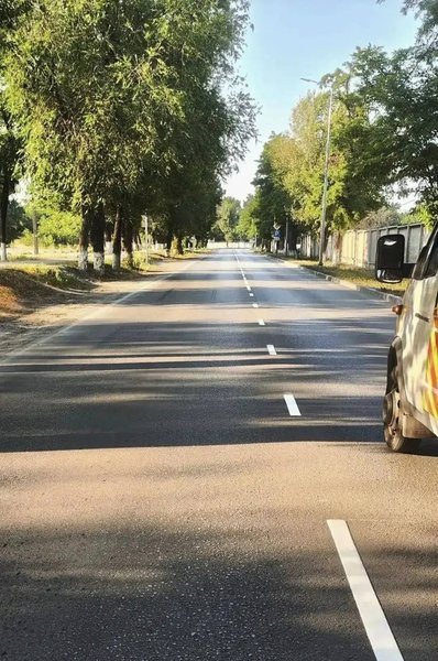 В Новочеркасске продолжается ремонт дорог и обновление разметки