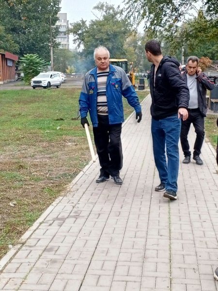 На аллее Славы в Новочеркасске высадили 50 клёнов и установили памятную табличку