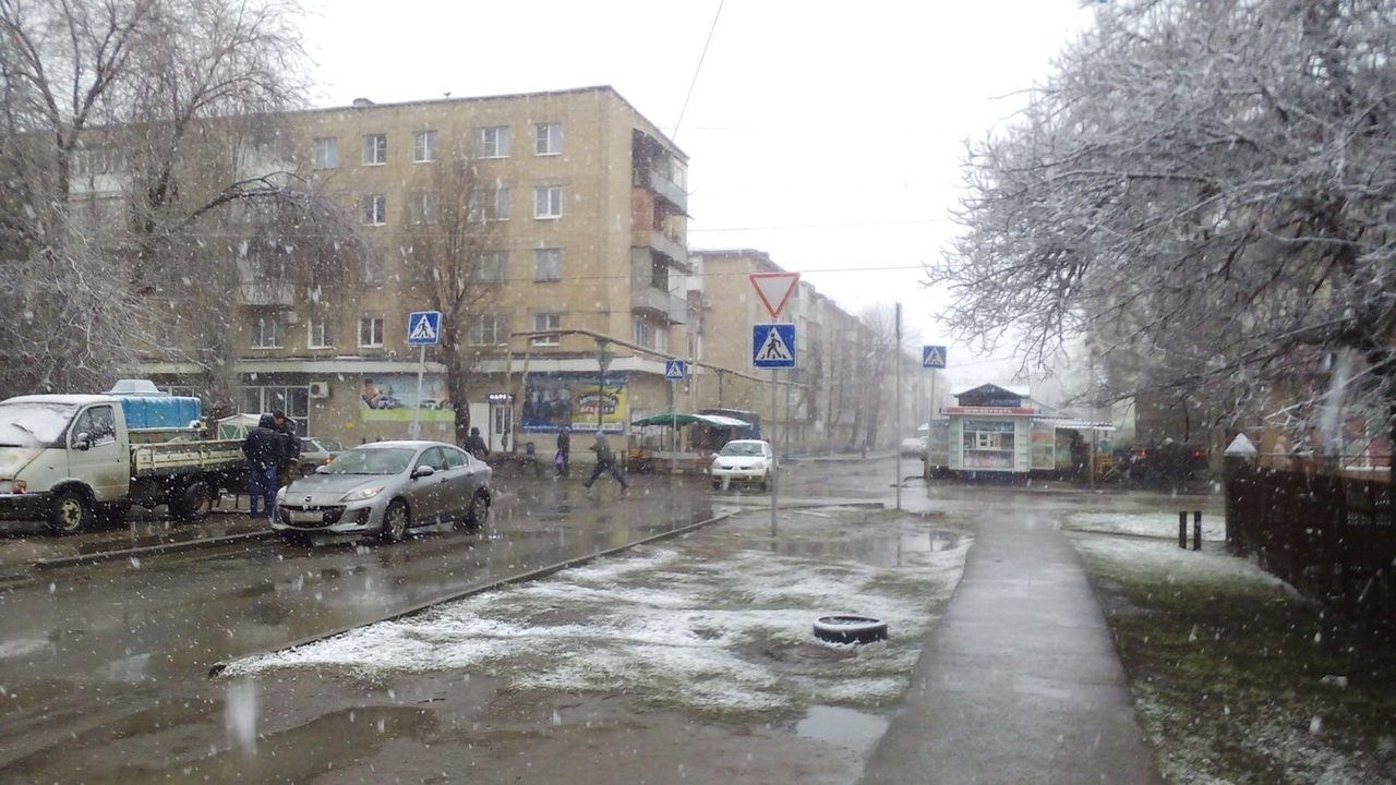 Зима вернулась в Новочеркасск
