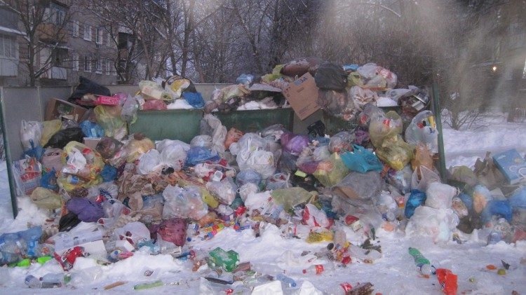 Начало новогодних праздников новочеркасцам запомнится елками, снегом, мусором
