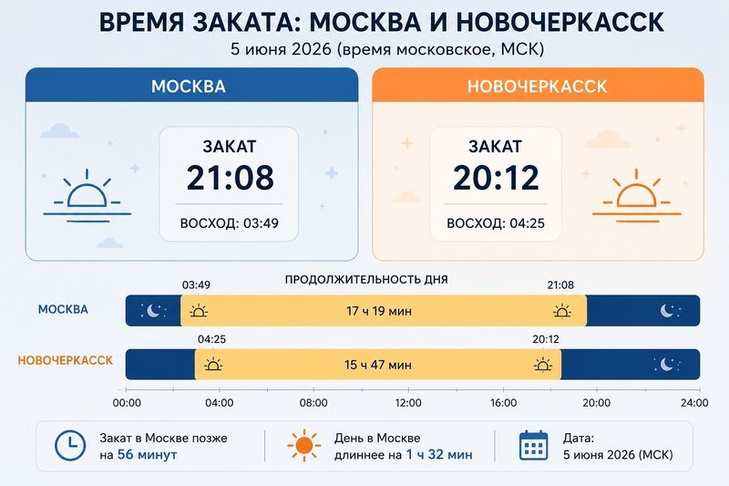 Отмена летнего времени сократила вечерние часы для отдыха в Новочеркасске
