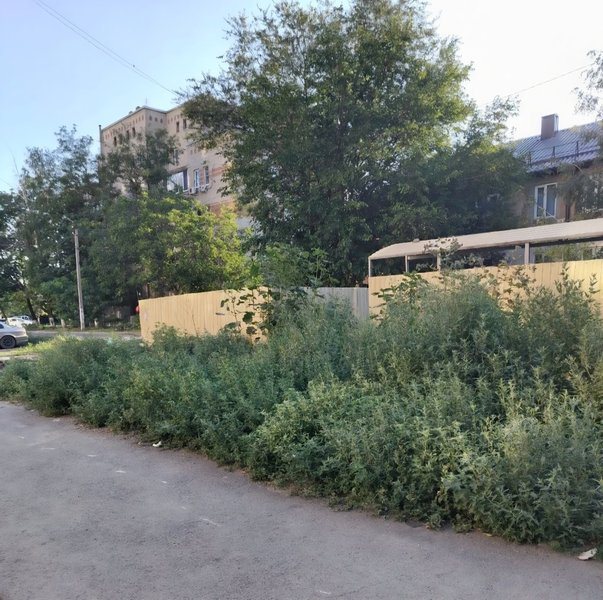 Подъезд к контейнерной площадке на Спортивной, 115 существенно затруднён