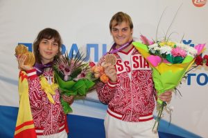 21 сентября в Ростовской области сыграли параолимпийскую свадьбу Новочеркасский бронзовый призер взял в жены золотую медалистку из Чебоксар
