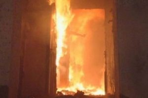 В Новочеркасске при пожаре пострадал ребенок